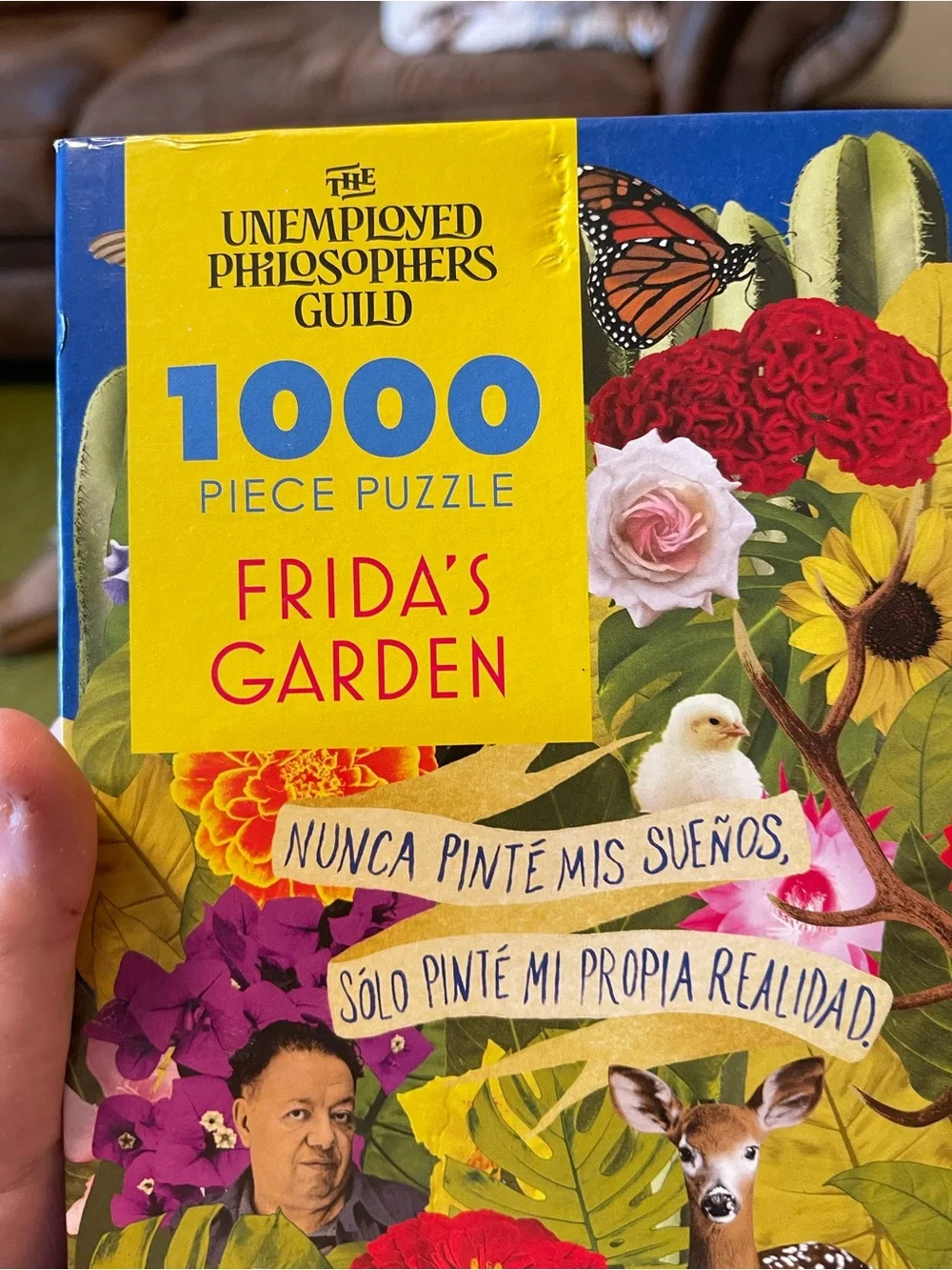 Frida's Garden 1000 interlocking Puzzle by Unemployed Philosopher's Guild